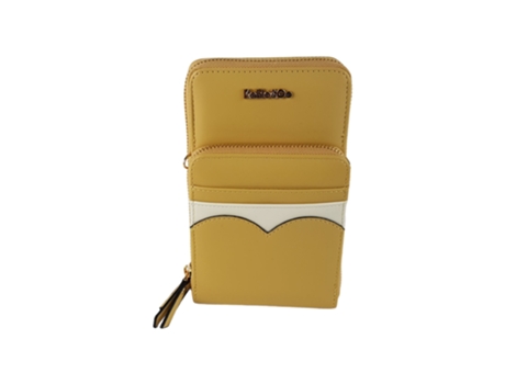 Cartera Multifunción Mostaza S / MARCA
