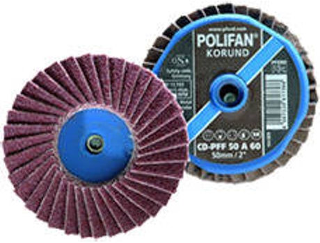 Combidisc PFERD Mini-Polifan Corindón A Cd Grão 8075 mm