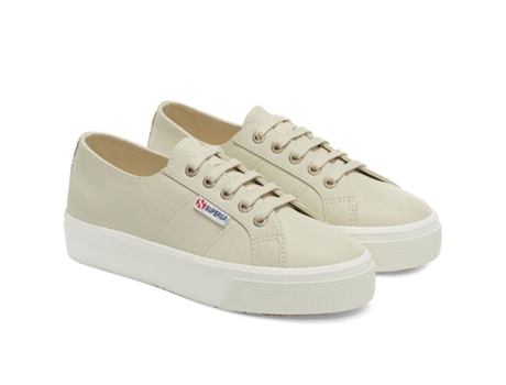 Zapatillas de Mujer SUPERGA Napa Beige (38)