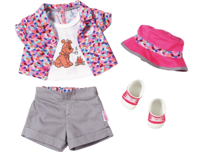 Ropa para Muñecos ZAPF Play and Fun Deluxe Camping Outfit