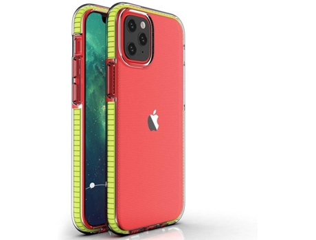 Carcasa iPhone 12 Mini LMOBILE Flex Amarillo