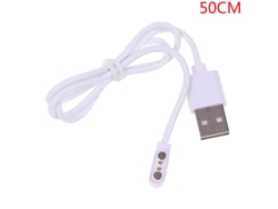 Cable de carga magnético de 2 pines para reloj inteligente con conector magnético de 2,84 mm Ly Ebike