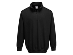 Sudadera Sorrento azul marino oscuro con cremallera / XXL