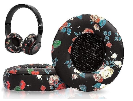 Almohadillas para Beats Solo2.0 / Solo3.0 negro Rosa VENISYMLIS