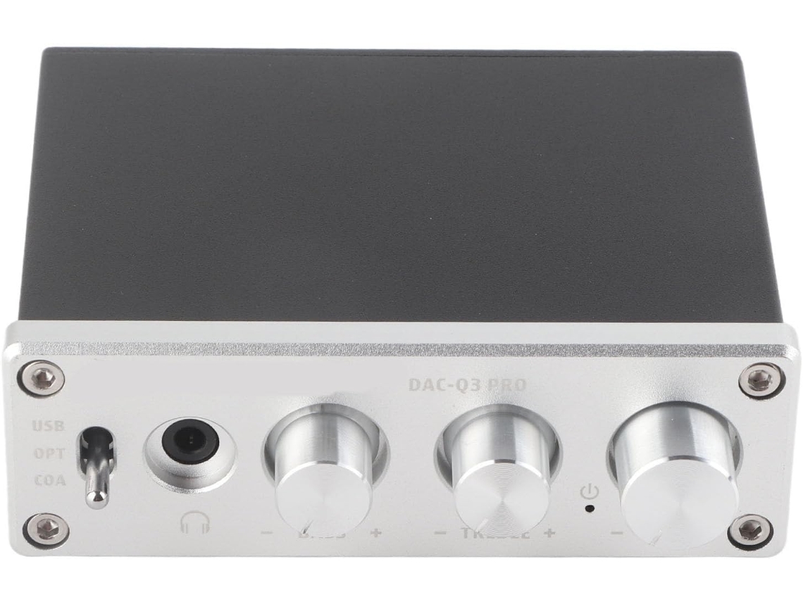 DAC AC Q3 Pro con amplificador de auriculares de 3,5 mm, mejora de sonido Gokoco
