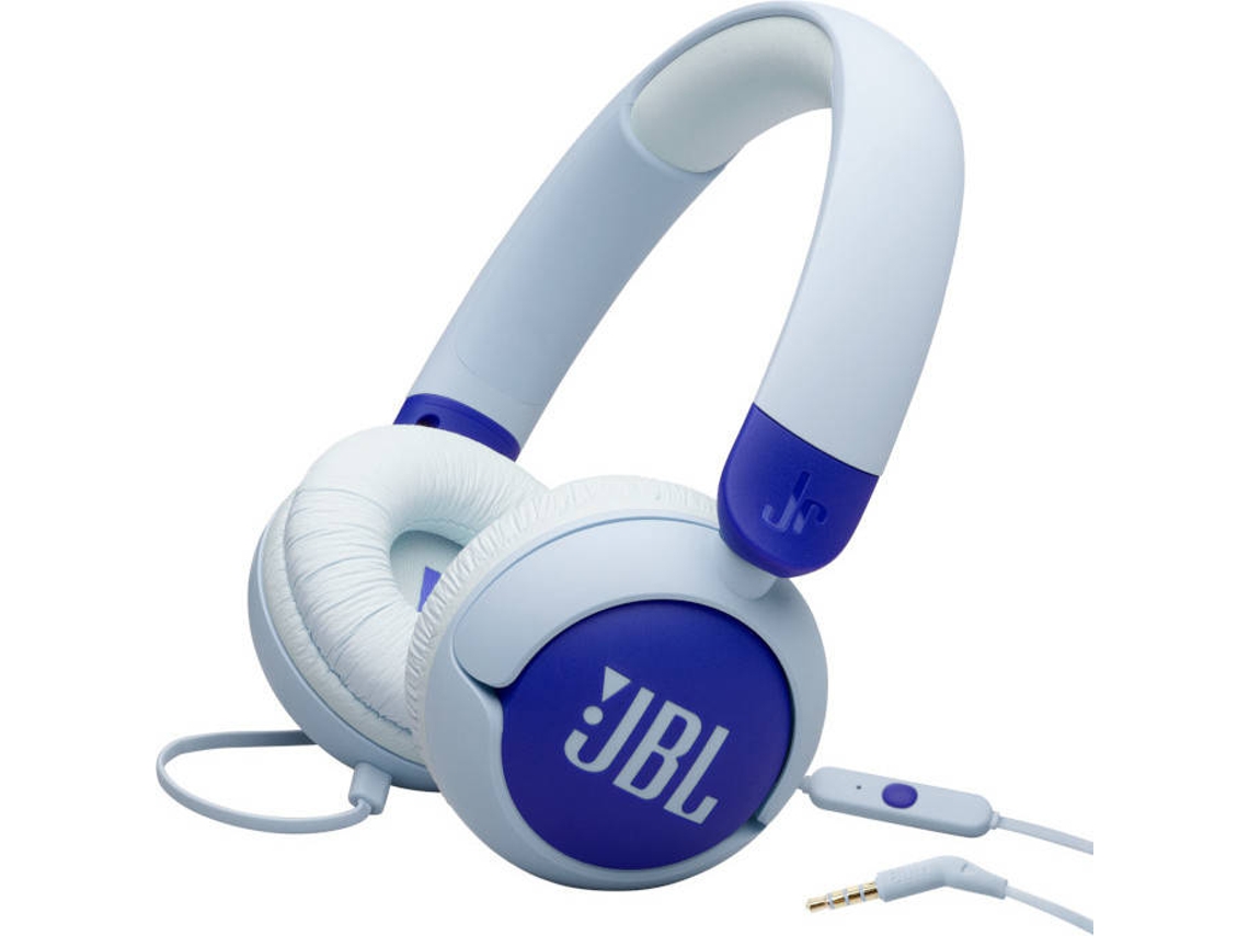 Auriculares con Cable JBL JR320 (On Ear - Micrófono - Azul)