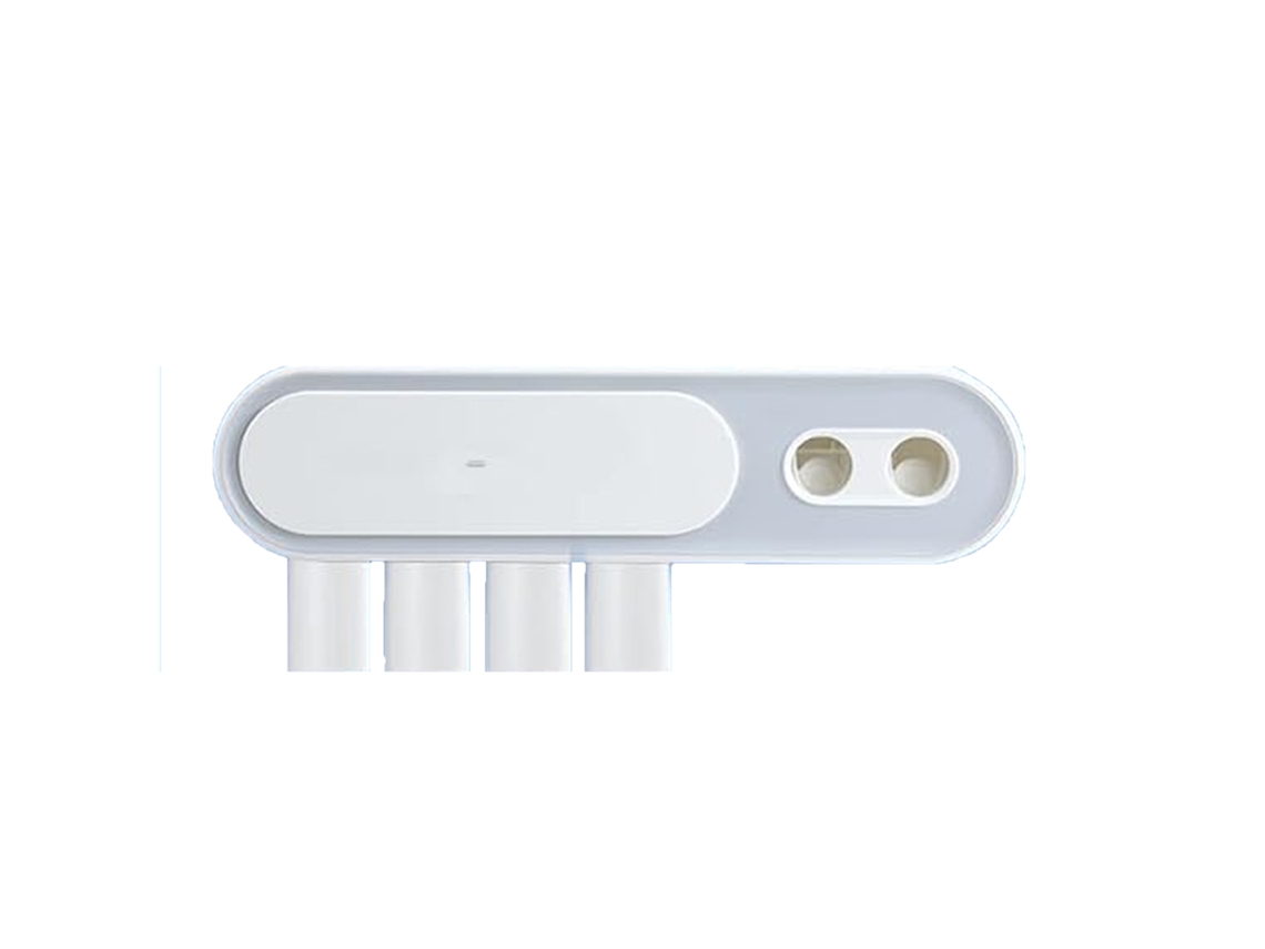 JOYBOS Estante para baño con dispensador de pasta de dientes