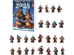 Calendario Adviento 24 2 Videño Con 24 Colgantes