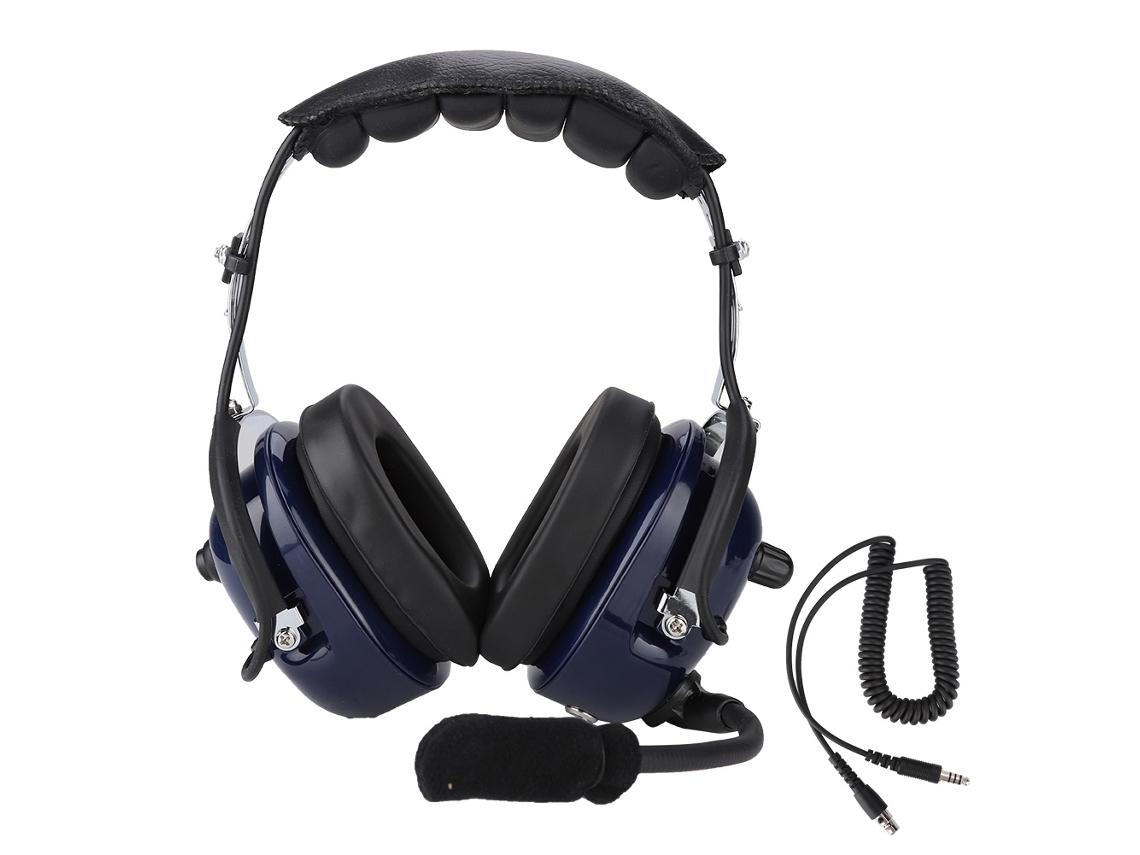 Auriculares de moda estilo fideos para radio