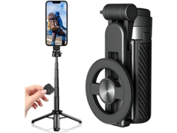 Trípode Magnético Para Selfies 4 En 1 Con Control Remoto Y Poste Extensible, Para Viajes, Vlogs Y Teléfono Czhhmart