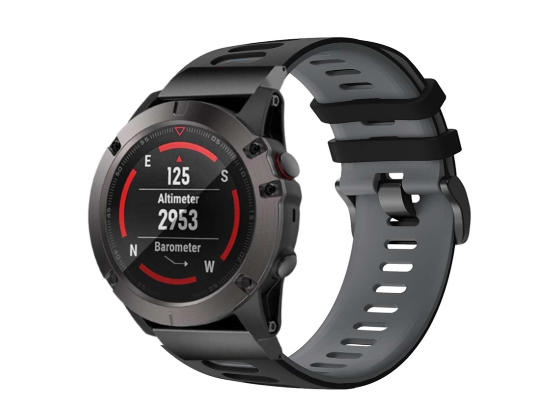 Correa Pioneer para Garmin Tactix Delta Solar Edition With Ballistics Negro