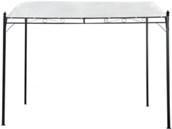 Pérgola Metálica Inclinada - 3 X 2,5 M - Beige