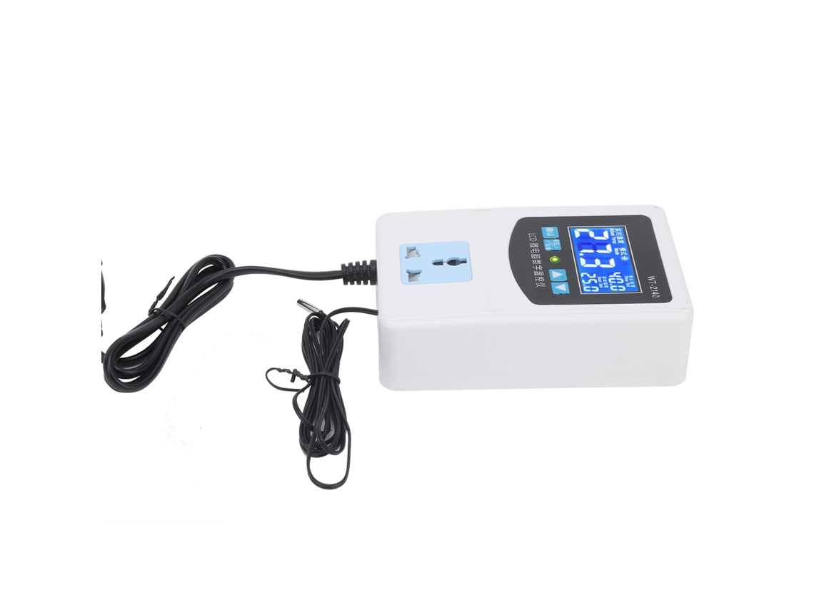 Controlador De Temperatura Digital Microcomputadora Termostato Inteligente Interruptor 2000w Plug 110v
