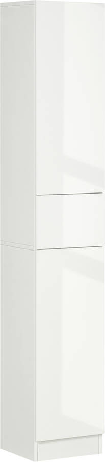 Armario de Baño KLEANKIN 834-460 30x28x170 cm Blanco