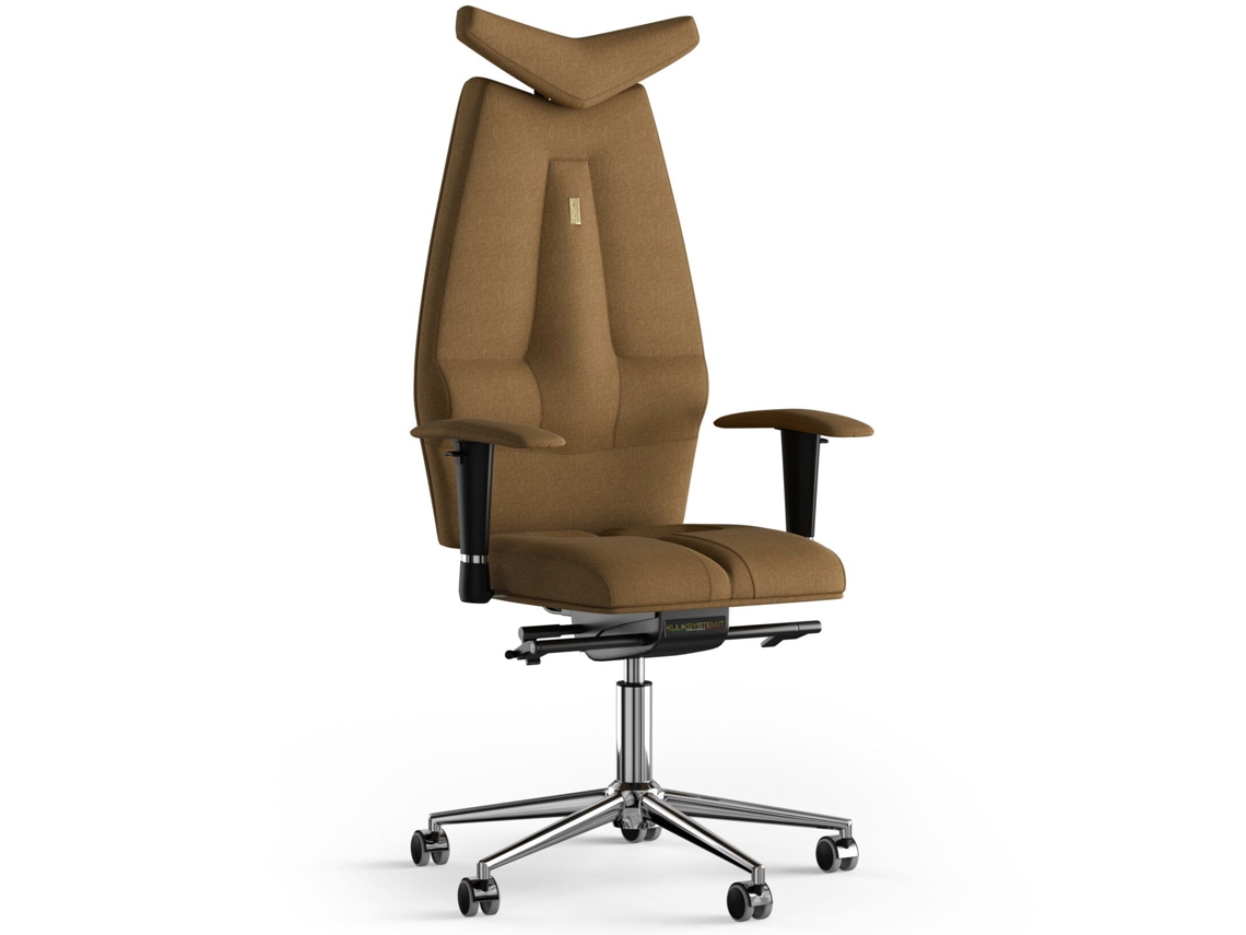 Silla de Oficina KULIK SYSTEM Tejido a Jato Azur (Bronze -130x50x50cm)