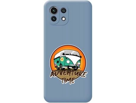 Carcasa Xiaomi Mi 11 Lite 4G / 5G / 5G NE TUMUNDOSMARTPHONE Adventure Time Azul