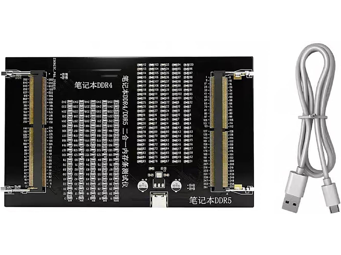 Probador De Memoria Ddr4 Ddr5 Para Portátiles Con Indicadores Led Y