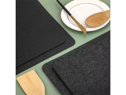Tapete De Silicone Resistente Ao Calor De 43 X 30 Cm Que Protege Bancadas Contra Calor, Gordura, Respingos E Arranhões. Antiderrapante, Fácil De Limpar E Versátil Para Fritadeiras Elétricas E Outros Eletrodomésticos.