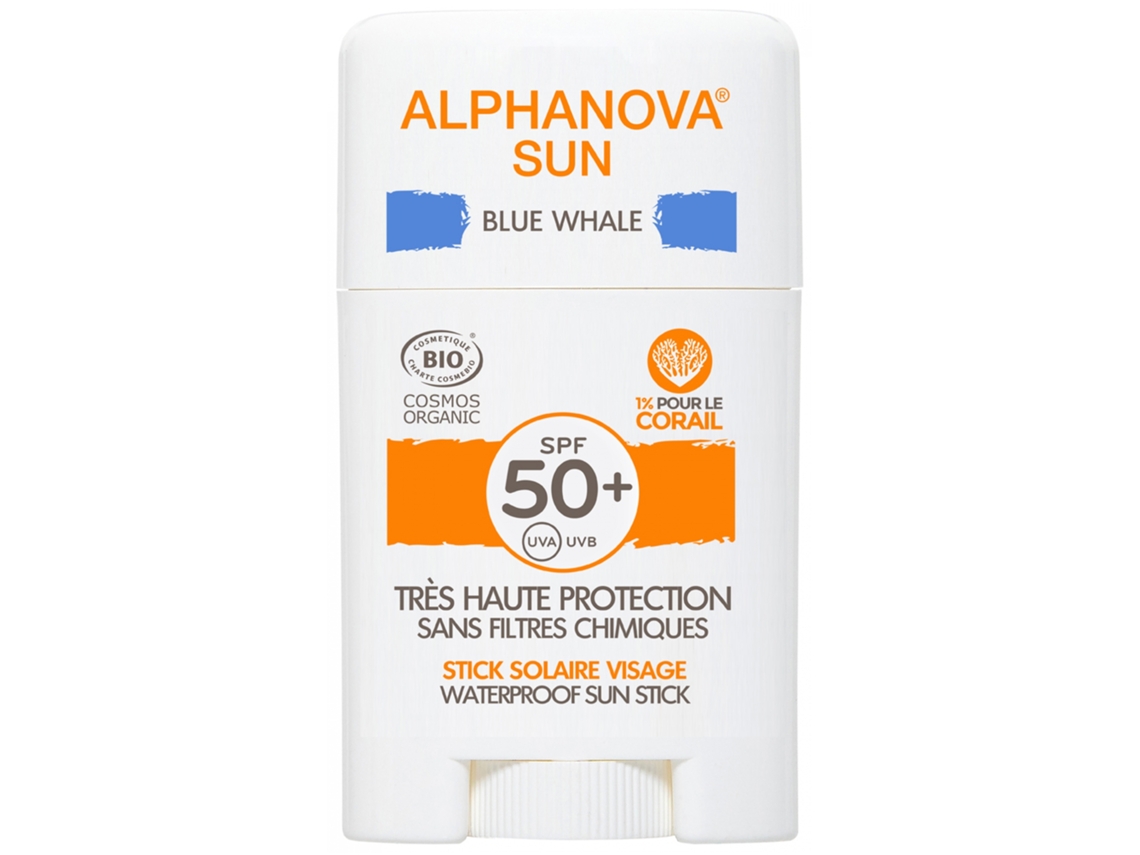 Sun Stick Solar Blue Whale Rostro Spf50 Bio 12 G ALPHANOVA