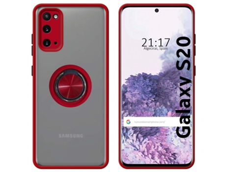 Carcasa Samsung Galaxy S20 TUMUNDOSMARTPHONE Anillo Rojo