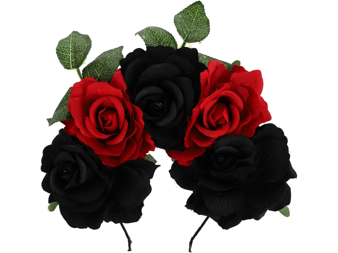 Lot De 4 -têtes À Fleurs Pour Mujer Accessoire Coiffure Unique Halloween