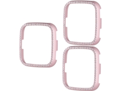Juego De 3 Estuches Para Reloj Inteligente, Ligeros, Con Relieve, Para Mujer.