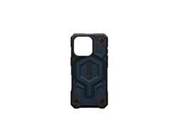 Funda Magsafe Compatible Modelo Monarch Ultra Para Iphone 16 Pro Uag Piel Resistente Azul