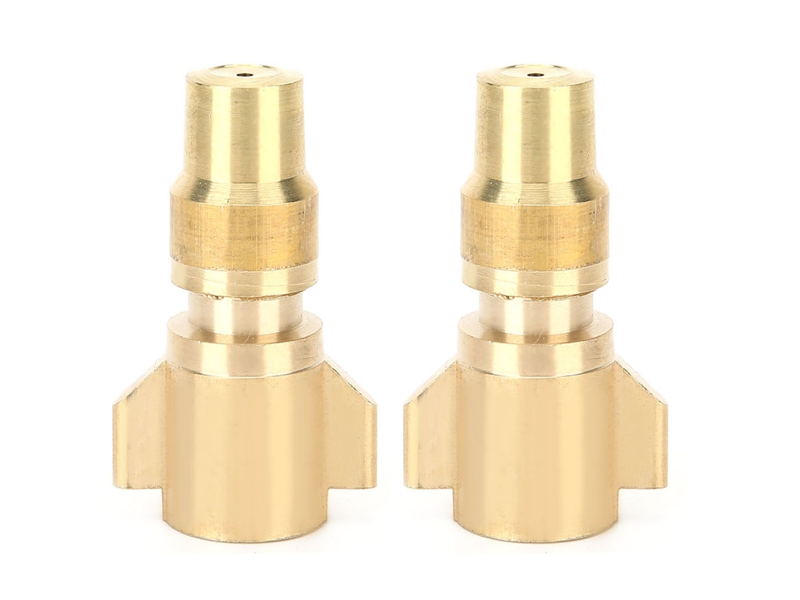 Boquilla de aspersor de brazo oscilante con rosca G3/4 para jardín y riego.