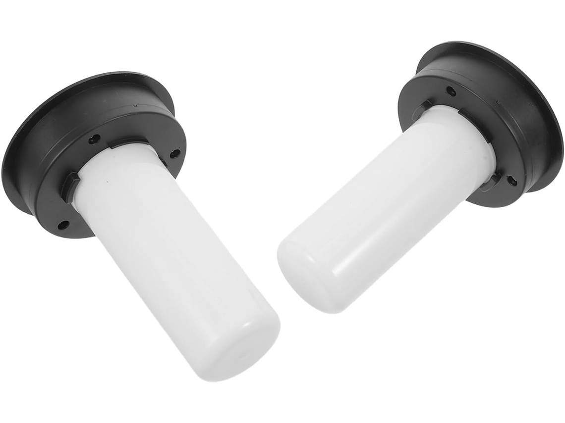 Juego De 2 Lámparas Solares De Plástico Cm