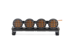 Blueaustar Led Light Aluminum Alloy Frame For Cc01/d90/scx10/4wd Rc Car Parts