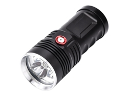 Linterna Led 3xhp50 8000lumens 3modos Ipx8 Camping/caminata/emergencia Negro Yizhood