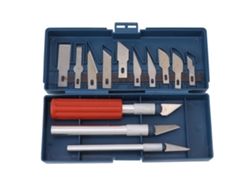 Juego De 13 Herramientas Para Tallar Madera Con Estuche, Cubiertos De Acero Y Mangos Ergonómicos.