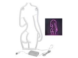 2026-señal Neon Led Mujer Desnuda Luz Rosa Para Decoración Pared Bar Ktv Fiestas Usb O Batería