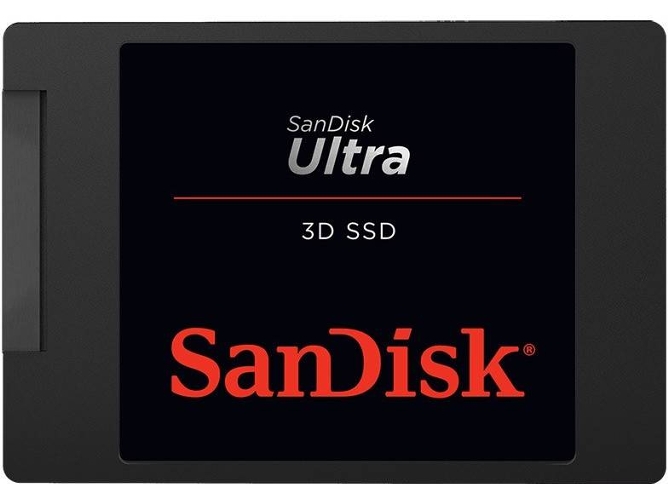 Disco SSD Interno SANDISK Ultra (250 GB - SATA - 550 MB/s)