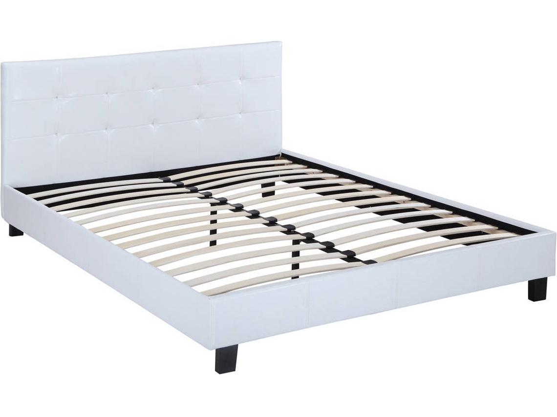 Cama ''Julia'' color Blanco - 160 x 200 cm