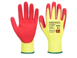 Guante De Nitrilo Vis-tex Cut D13: Seguridad Y Rendimiento Amarillo Rojo / S