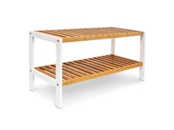 Zapatero Bamboo (2 niveles) - Zapatero 70x33x26 cm IVOL