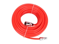KOFIHETY Manguera Flexible de Alta Presión 5x8mm con Conector Rápido Macho/Hembra 15m Roja