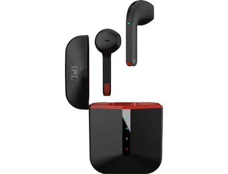 Auriculares Bluetooth True Wireless TNB Zip (In Ear - Micrófono - Negro)
