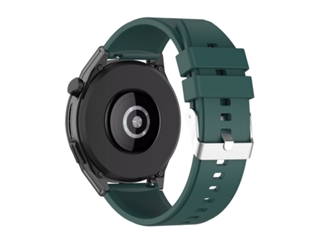 Correa Huawei Watch GT Runner Hebilla plateada Silicona reforzada verde AVIZAR
