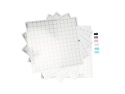 Kit De 5 Tapetes De Corte Adhesivos Antideslizantes De 30 X 30 Cm Con Cuadrícula Y 6 Adaptadores Para Bolígrafos Para Cricut Explore One
