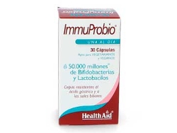 Complemento Alimentar HEALTH AID Immuprobio 50000 Millones (Apio - 30 Cápsulas)