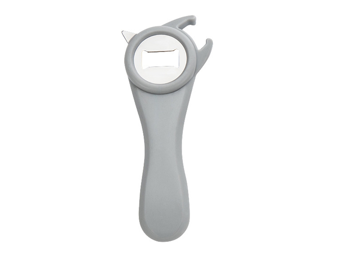 Abrelatas multifuncional de acero inoxidable para cerveza, vino y champán portátil Kofihety