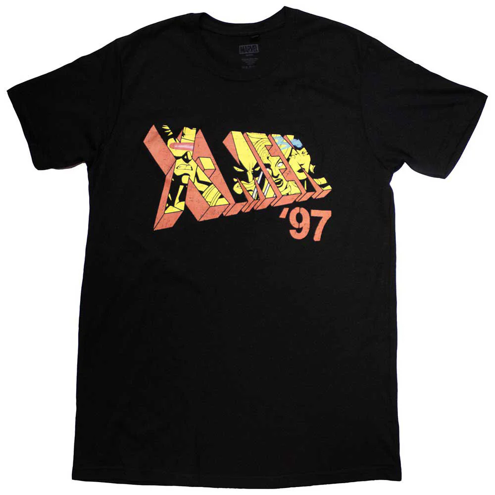 Rockinstone Unisex Marvel Comics X-men '97 Logo Camiseta-l