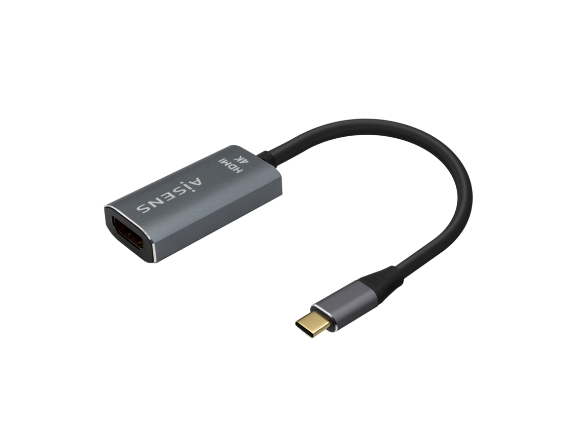 Adaptador de Cable de Vídeo AISENS 0,15 M Usb Type-C Hdmi Type a Standard - Gris