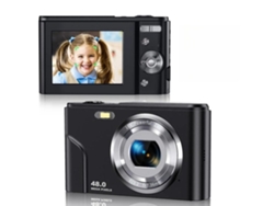 Definición Compacta Portátil De La Cámara 48mp Hd De Digitales Negro De Pantalla De 24 Pulgadas Veanxin