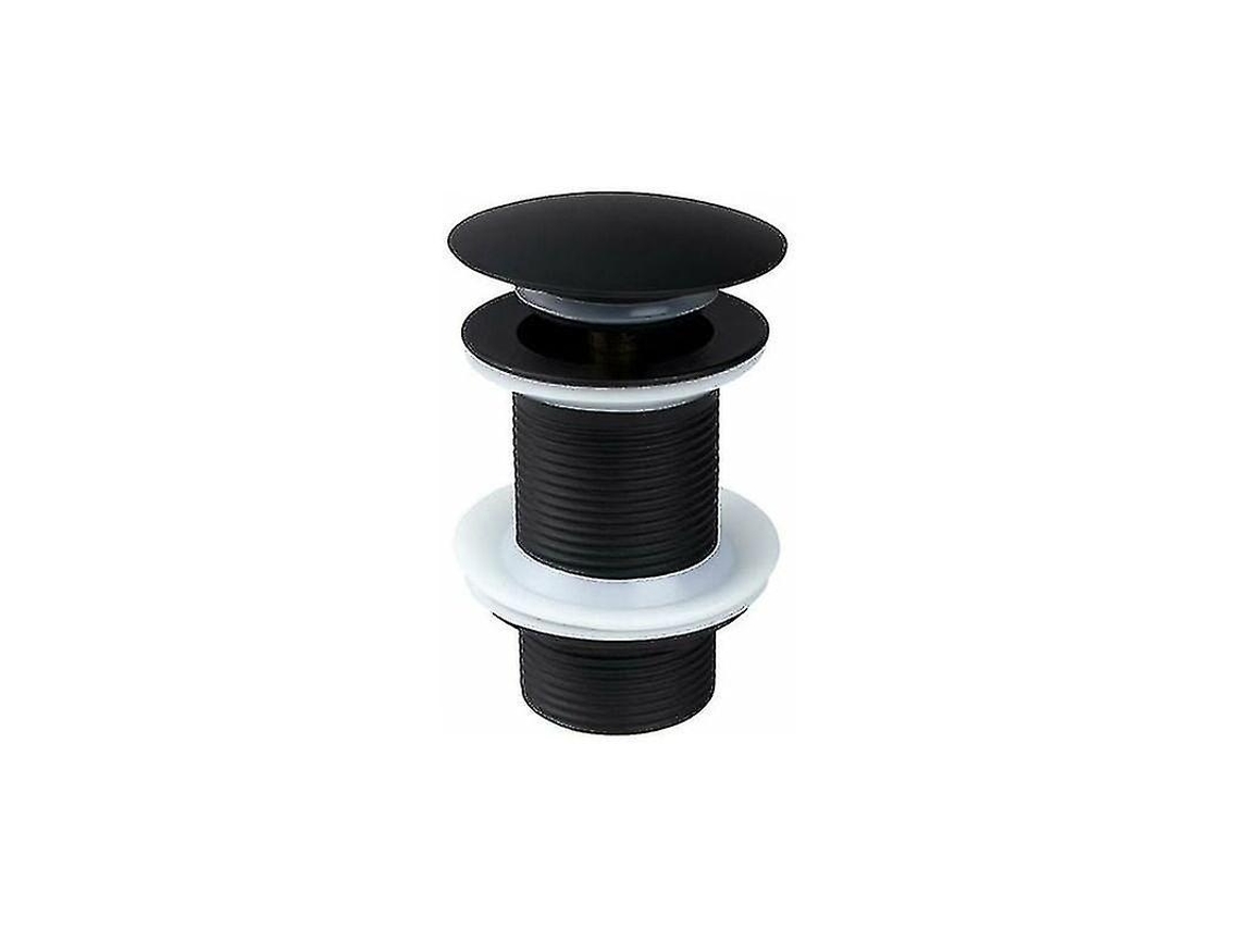 Desagüe negro para fregadero sin desviador, universal automático con sistema emergente.