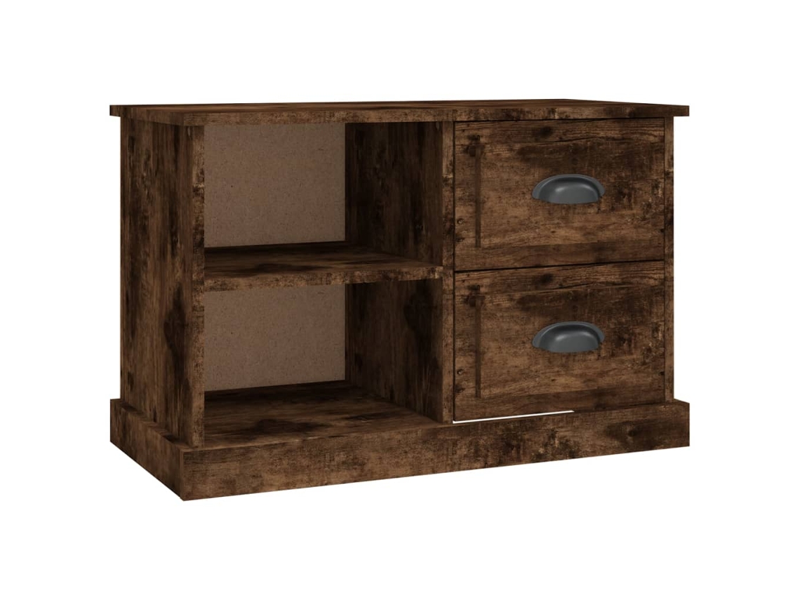 Mueble de TV Roble Ahumado MAISON EXCLUSIVE 73x35,5x47,5 cm
