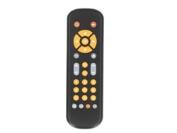Ats-juguete Control Remoto Tv Para Bebé Con Música, Educativo, Seguro Y Divertido, Control Simulado Negro