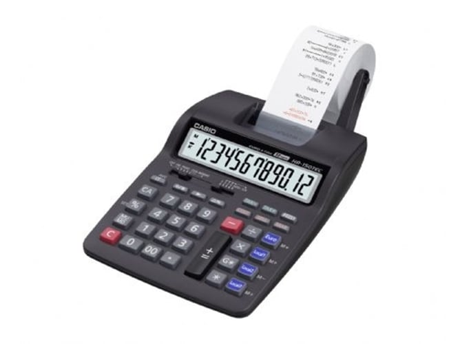 Calculadora Impresora de secretaria CASIO HR-150TEC